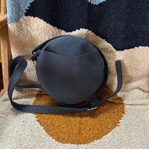 Portland Leather Small Circle Crossbody